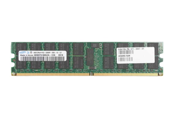 371-3847-01 Sun 4GB PC2-5300P DDR2-667MHz Memory